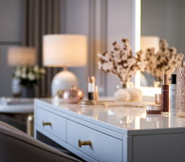 Fusion beauté et déco : transformer votre coiffeuse en pièce maîtresse de votre intérieur