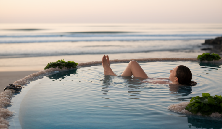 Séjours au bord de mer : bienfaits beauté d'une cure de thalassothérapie