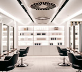 L'impact des matériaux de construction sur la qualité de l'air dans un salon de beauté