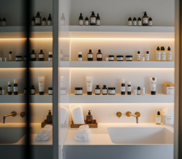 Transformation salle de bain : intégrer des rangements astucieux pour vos cosmétiques
