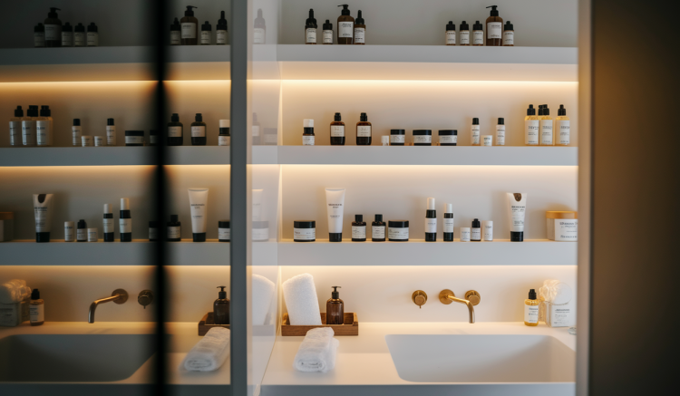 Transformation salle de bain : intégrer des rangements astucieux pour vos cosmétiques