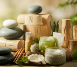 Les matériaux naturels qui transforment votre espace beauté