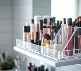 Optimiser l'organisation de vos cosmétiques dans un petit espace