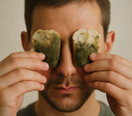 Cernes et poches sous les yeux chez l'homme : origines et traitements naturels