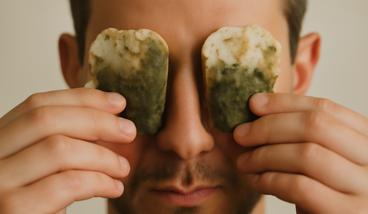 Cernes et poches sous les yeux chez l'homme : origines et traitements naturels